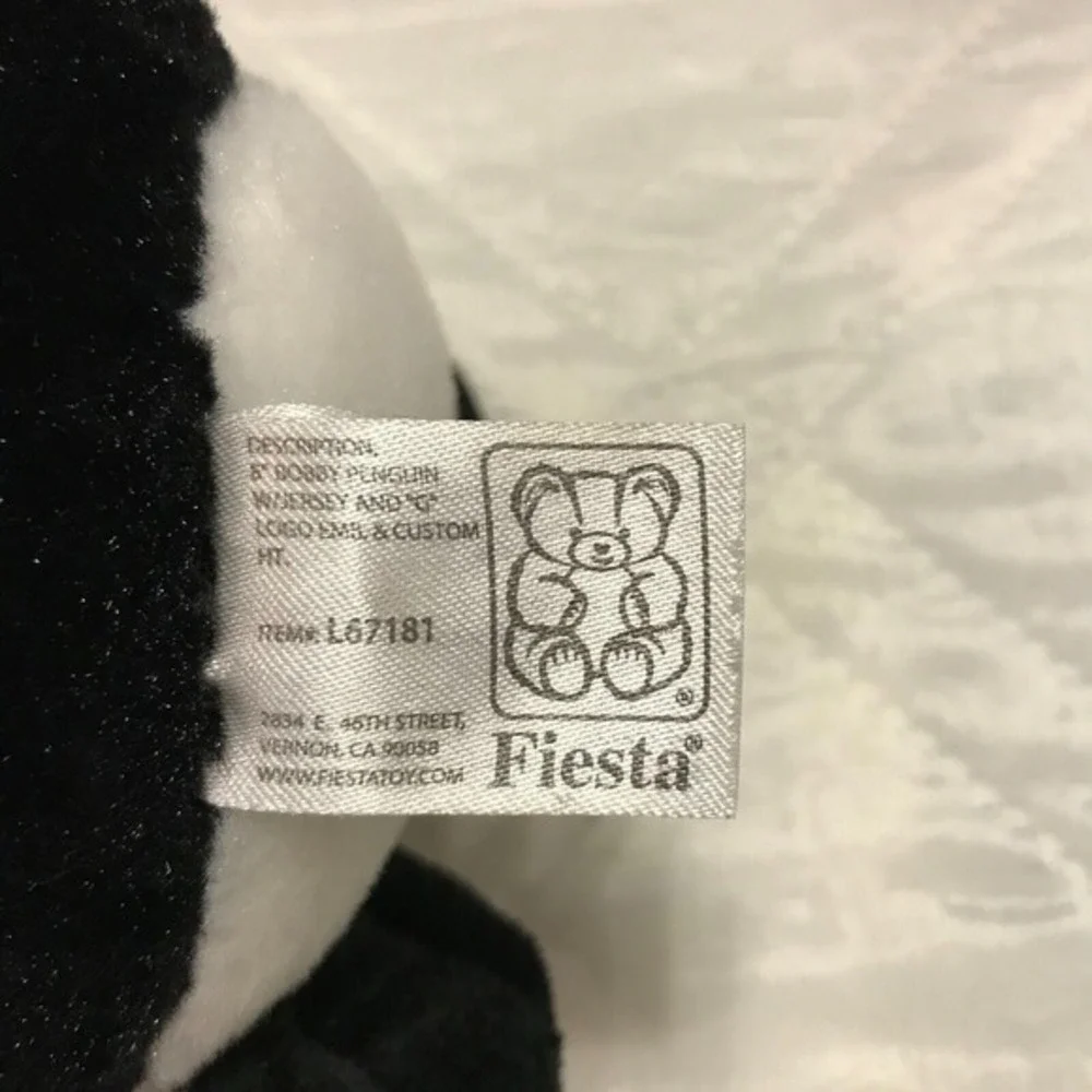 Fiesta plush penguin